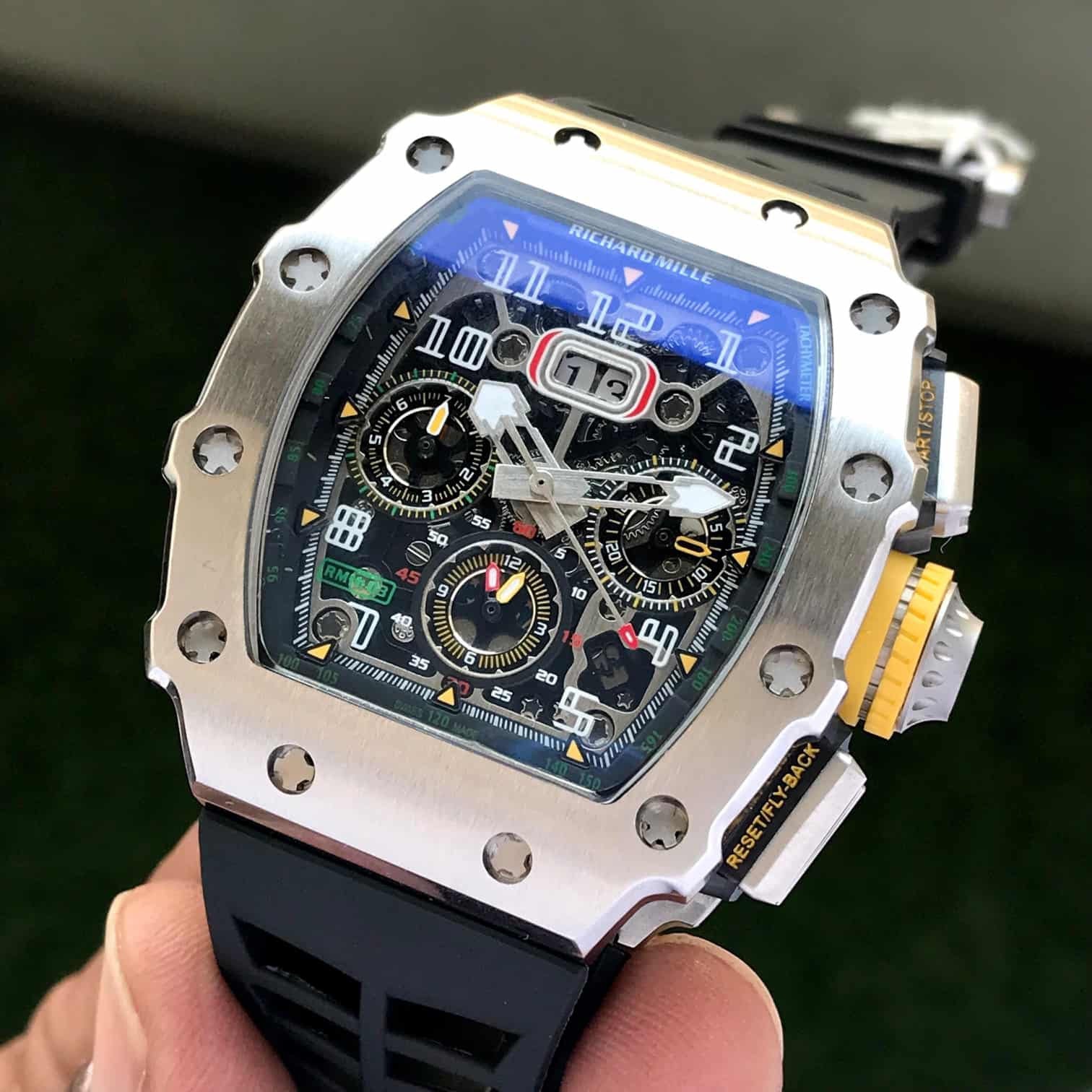 Richard Mille RM 011-03 Premium Automatic Flyback Master Quality Mens Watch
