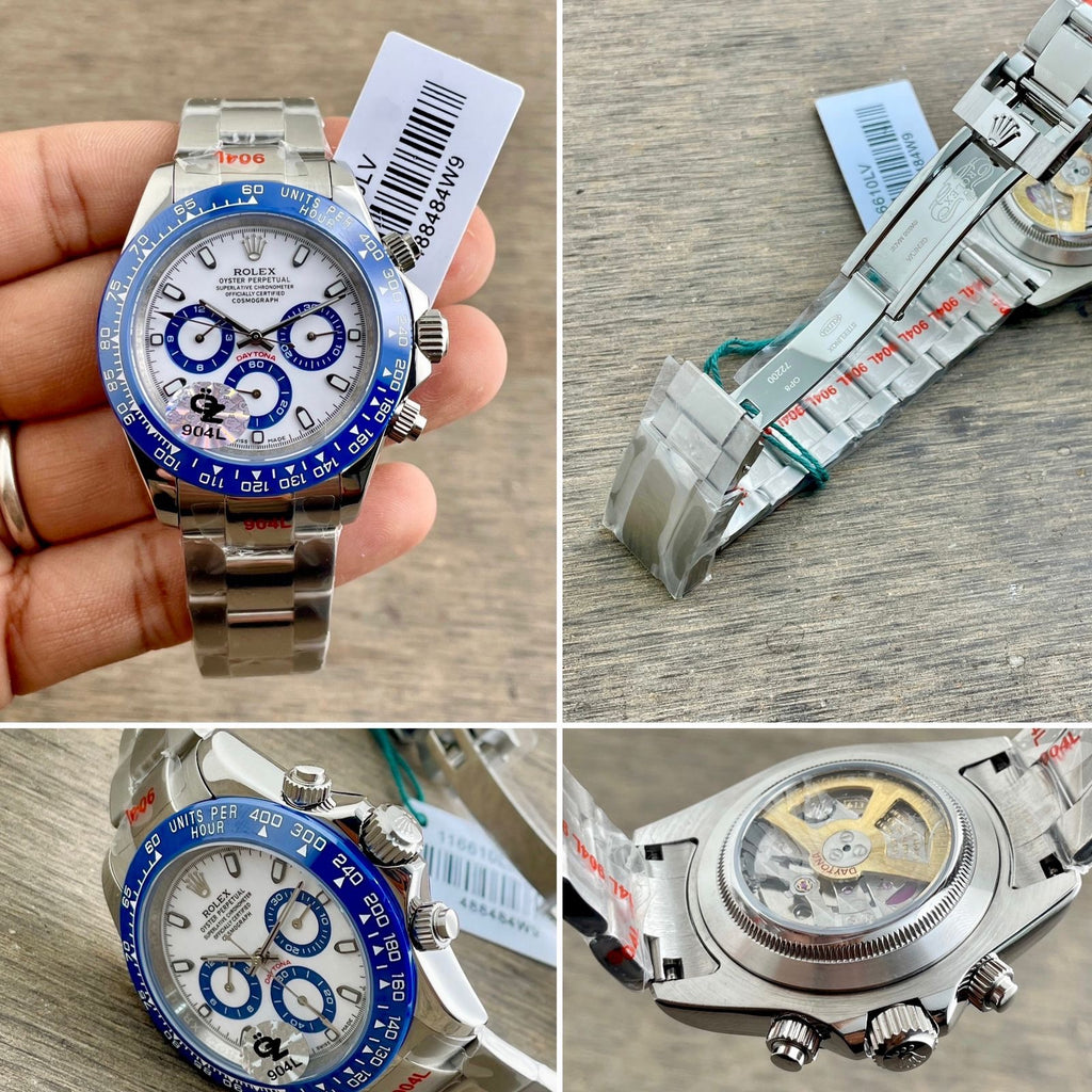 Rolex Daytona 4131 Silver Blue