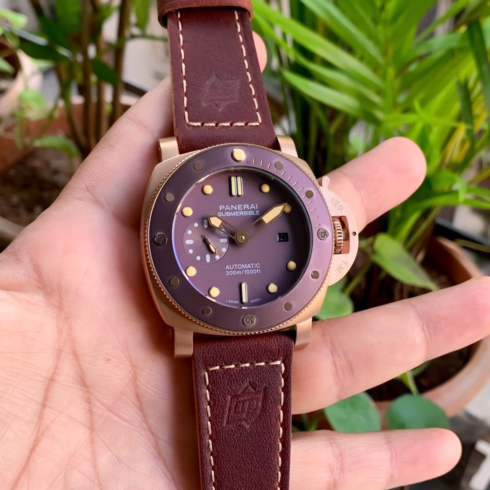 LUMINOR PANERAI BRONZO AUTOMATIC