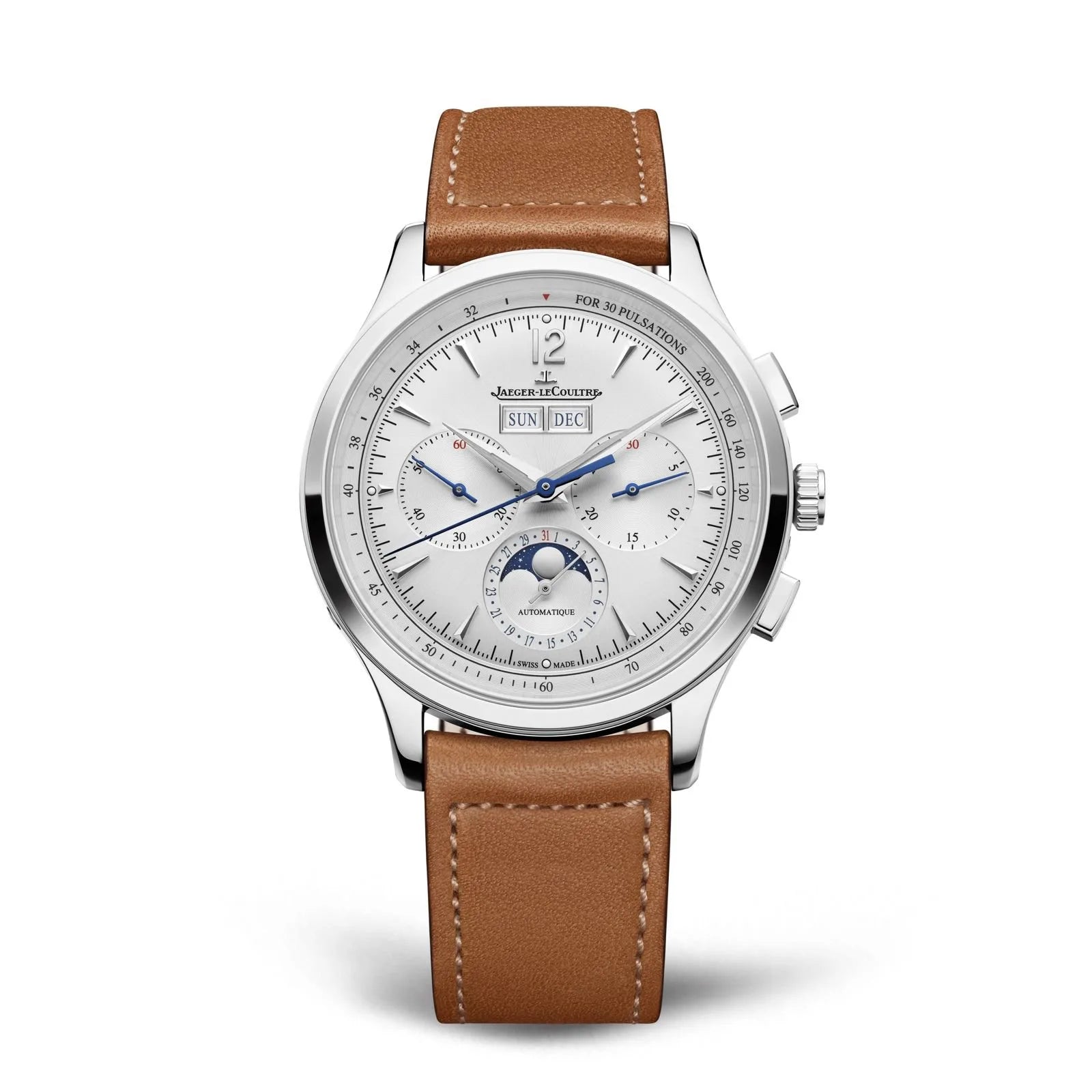 JAEGER LECOULTRE MASTER CONTROL AUTOMATIC WHITE DIAL