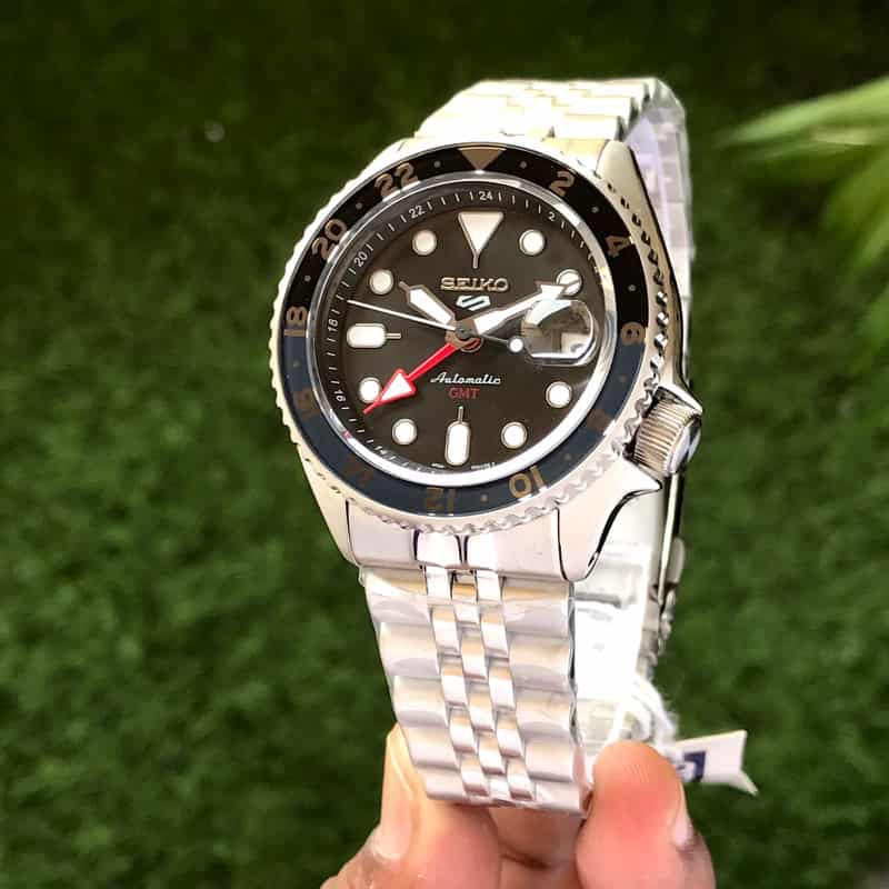 Seiko 5 Sports ‘Black Grape’ GMT SKX Re-Interpretation men’s Watch