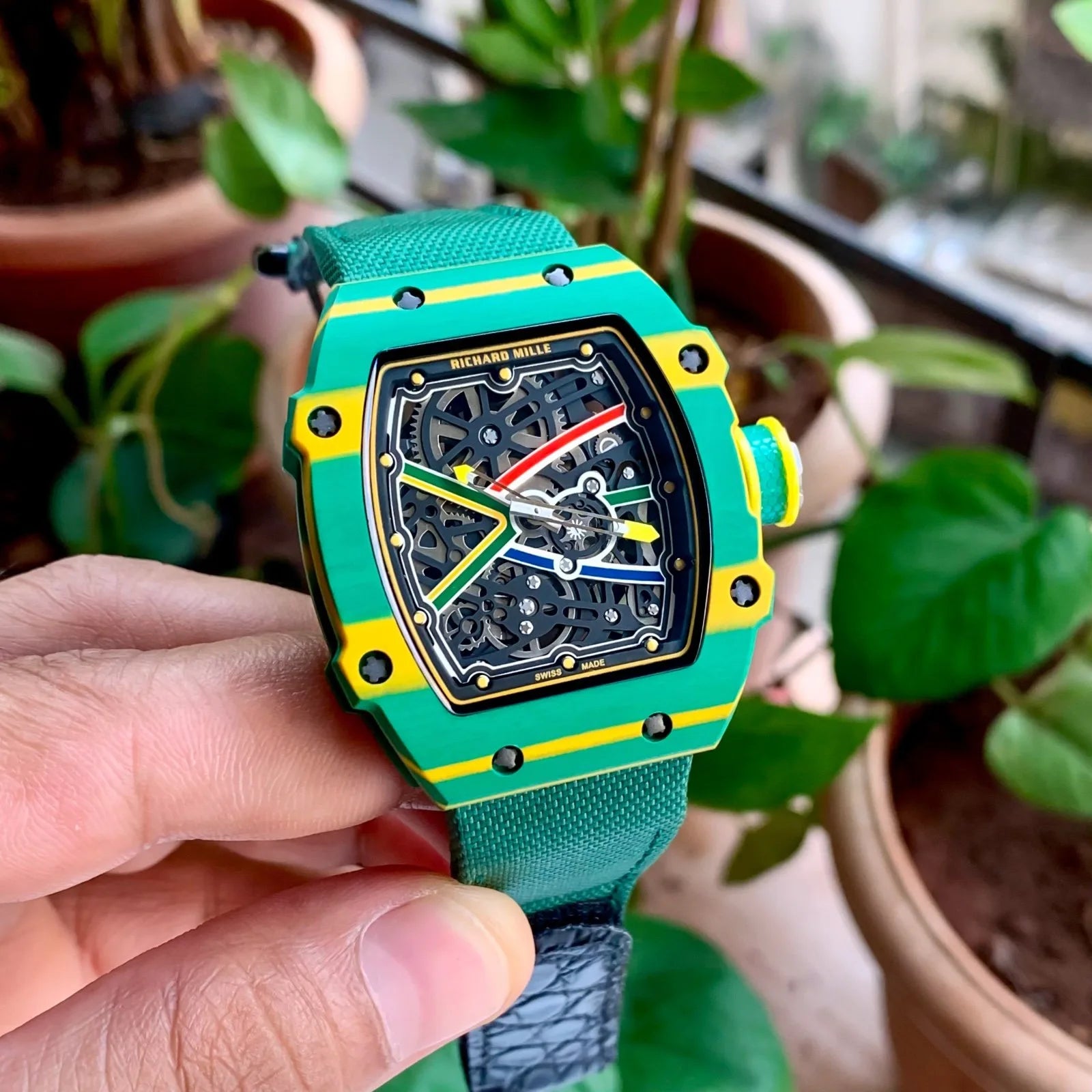 RICHARD MILLE RM67-02 MASTER CARBON TPT 12AA ULTRA PREMIUM