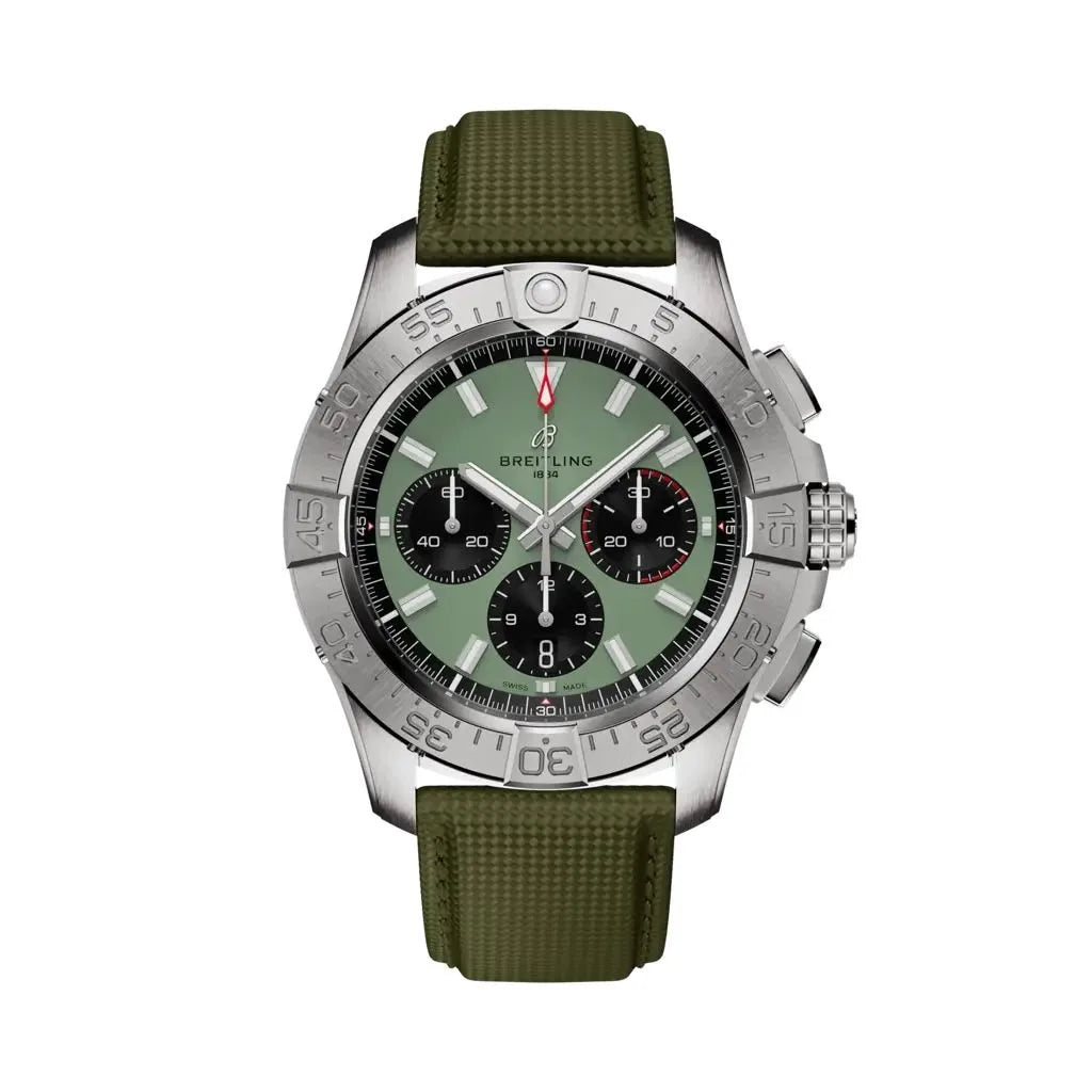 BREITLING AVENGER CHRONOGRAPH 44 7AA PREMIUM GREEN DIAL