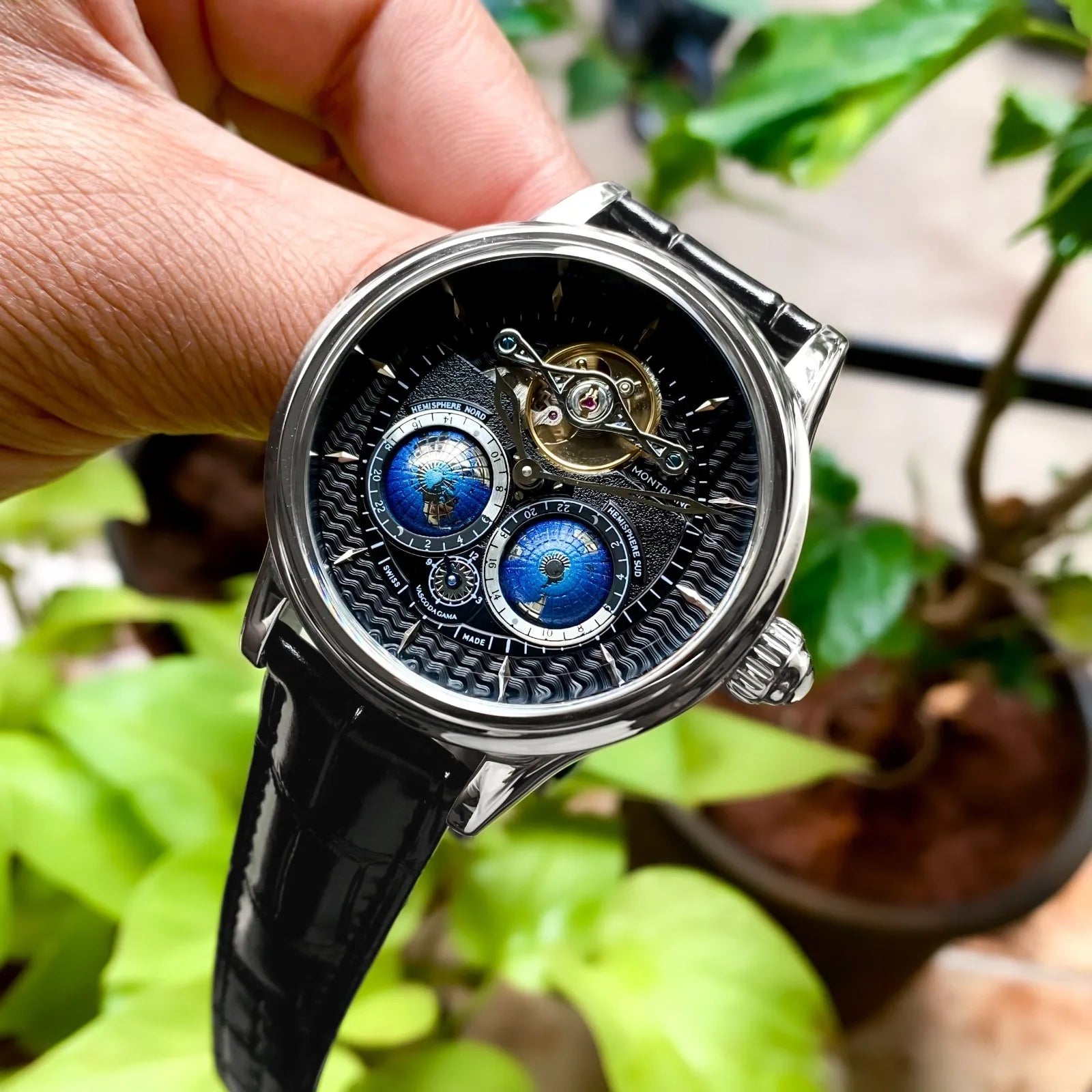 MONT BLANC 18 VILLERET TOURBILLON 7AA PREMIUM AUTOMATIC