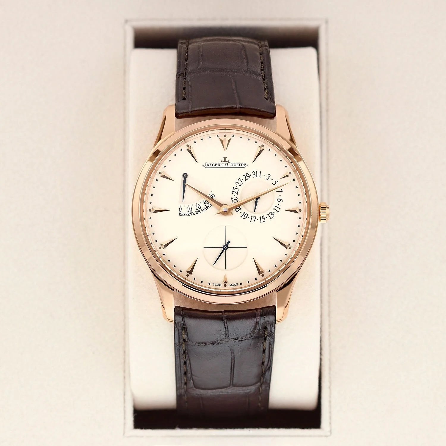 JAEGER LECOULTRE MASTER ULTRA 7AAA POWER RESERVE