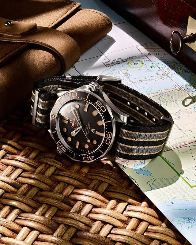 OMEGA SEAMASTER DIVER 7AA PREMIUM AUTOMATIC BLACK DIAL