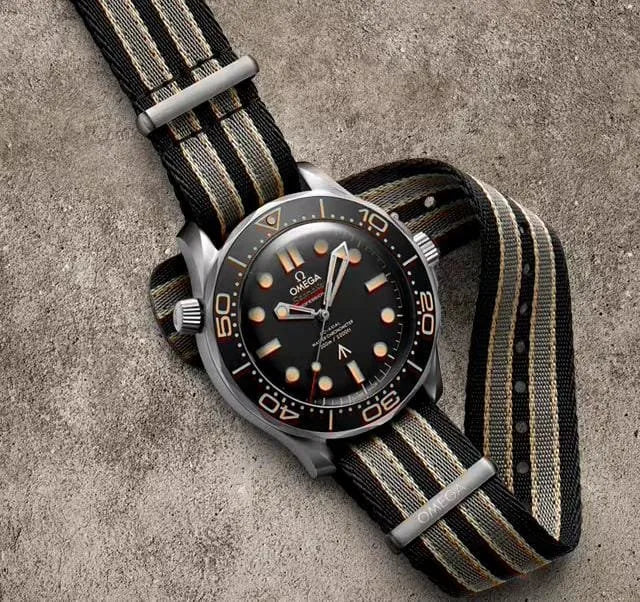 OMEGA SEAMASTER DIVER 7AA PREMIUM AUTOMATIC BLACK DIAL