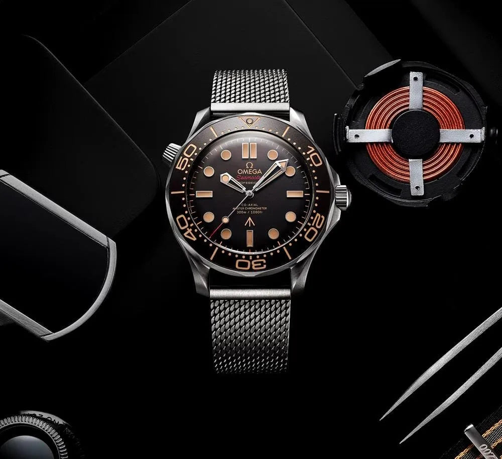 OMEGA SEAMASTER DIVER 7AA PREMIUM AUTOMATIC BLACK DIAL