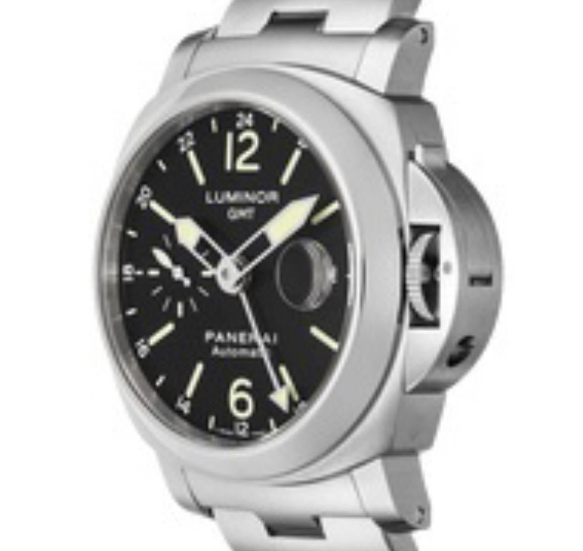 Luminor Panerai GMT Acciaio