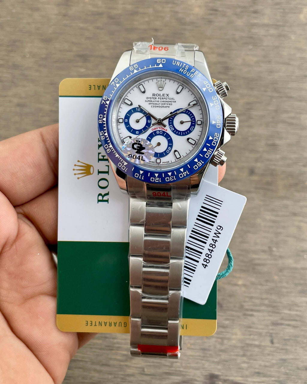 Rolex Daytona 4131 Silver Blue