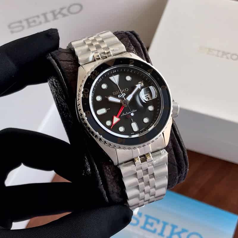 Seiko 5 Sports ‘Black Grape’ GMT SKX Re-Interpretation men’s Watch
